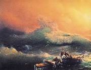Ivan Aivazovsky The Ninth Wave Spain oil painting artist